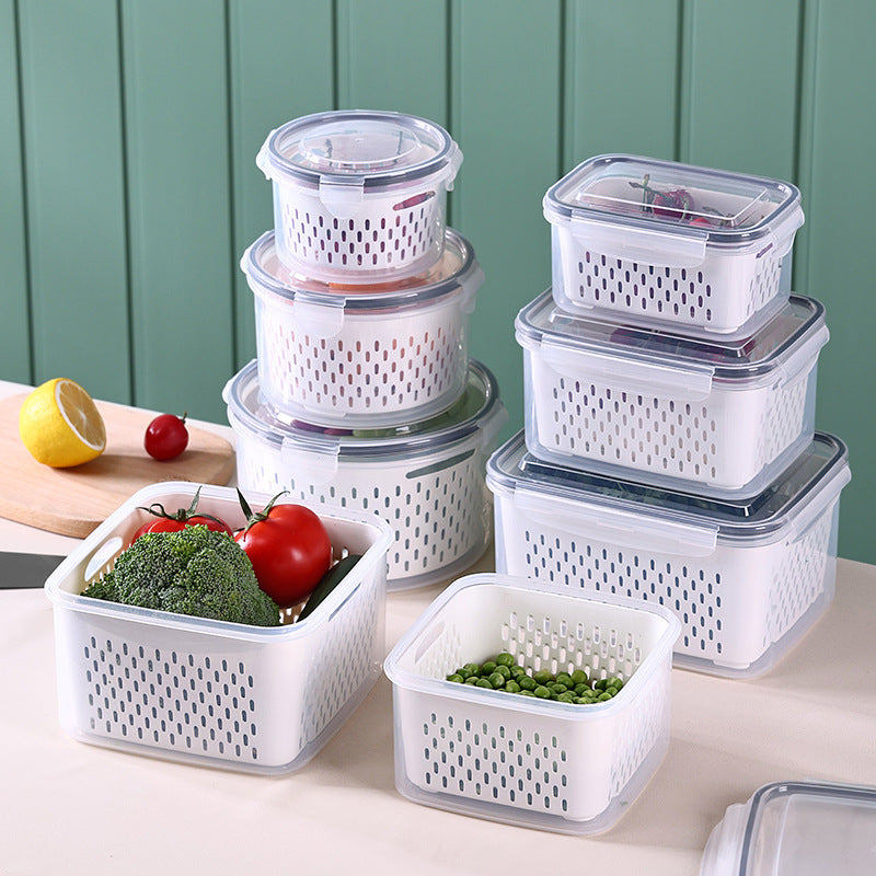 Fridge Organizer Bins 6-Pack