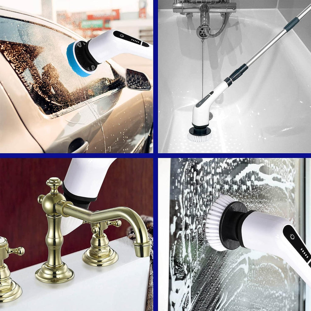 Electric Spin Scrubber 7-in-1