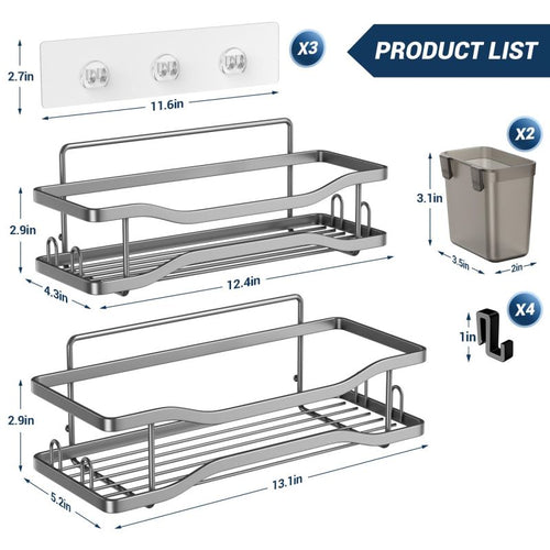 Adhesive Shower Caddy