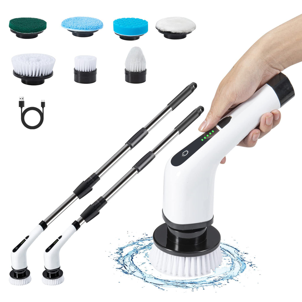 Electric Spin Scrubber 7-in-1