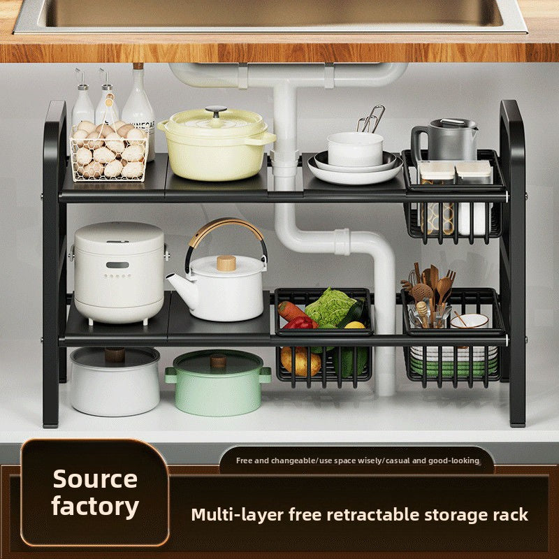 Under-Sink Organizer 2-Tier
