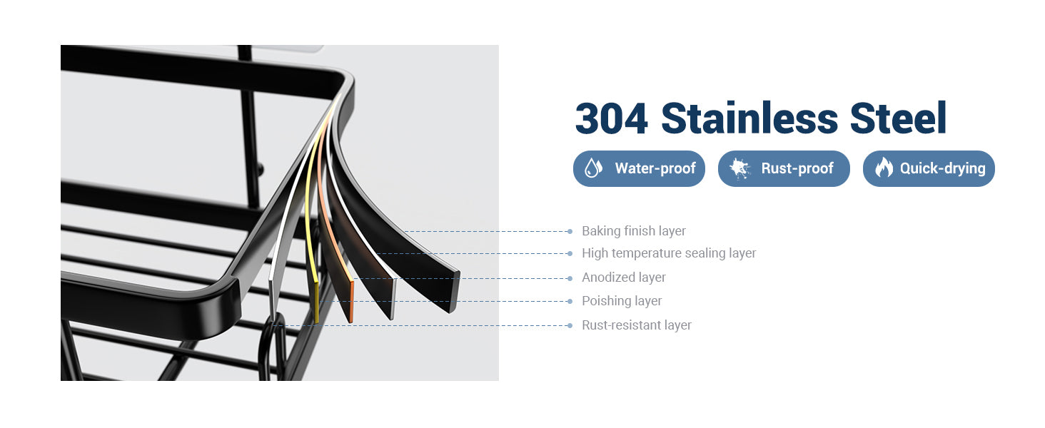 Adhesive Shower Caddy