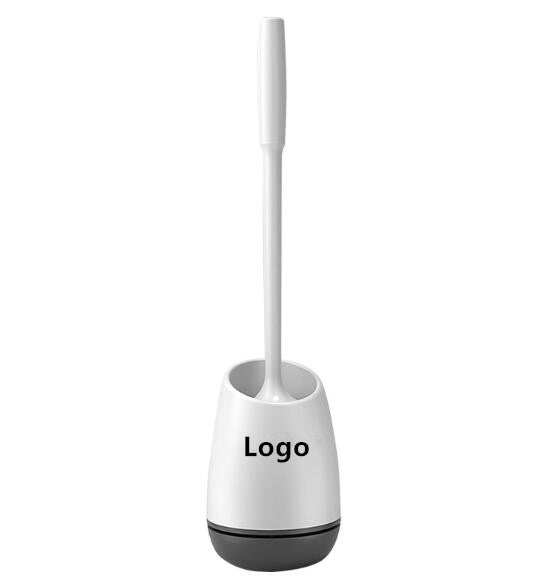 Wall-Mounted Toilet Brush Set - No-Drill Adhesive 