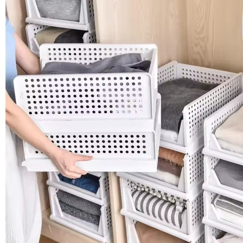 Wardrobe Closet Organizer Set (4-Pack) - Stackable